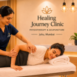 Healing Journey Clinic offers the best physiotherapy in Juhu Mumbai with advanced rehabilitation treatments, holistic healing therapies, expert acupuncture services, and personalized wellness care designed to improve mobility, reduce pain, and restore physical strength. Recognized as a trusted physiotherapy and acupuncture clinic in Juhu Mumbai, the clinic specializes in back pain treatment, neck pain therapy, sports injury rehabilitation, posture correction, slip disc treatment, frozen shoulder therapy, knee pain physiotherapy, sciatica pain relief, muscle recovery, joint pain management, and complete body rehabilitation programs. With experienced physiotherapists, professional acupuncture specialists, modern rehabilitation equipment, and customized treatment plans, Healing Journey Clinic provides effective solutions for chronic pain, injury recovery, body balance, flexibility improvement, and stress relief therapy.